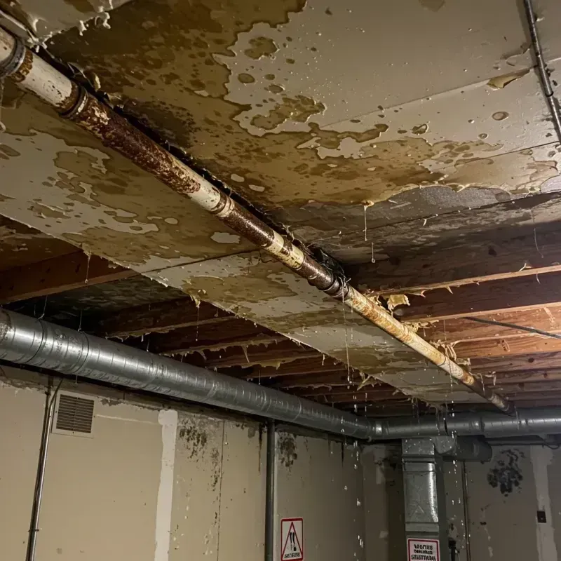 Ceiling Water Damage Repair in South Bloomfield, OH