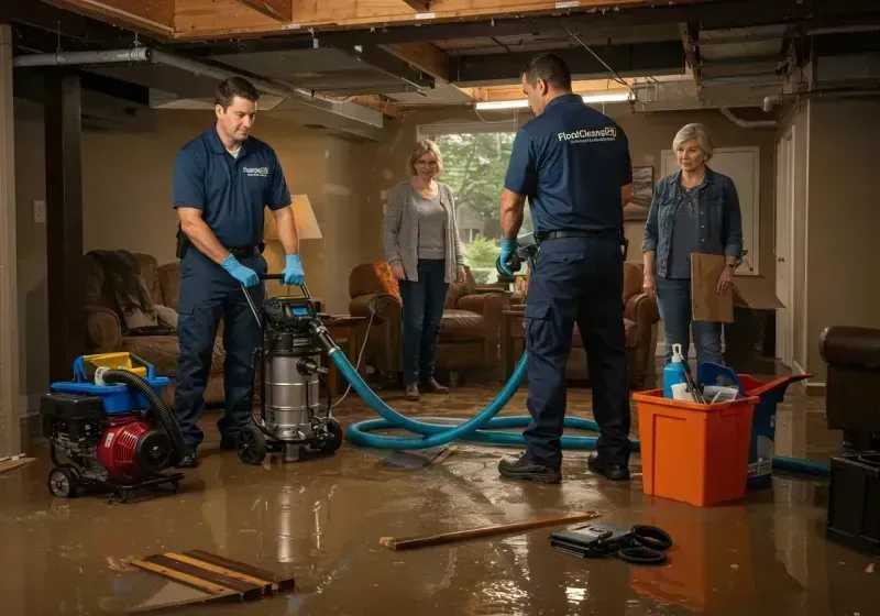 Basement Water Extraction and Removal Techniques process in South Bloomfield, OH